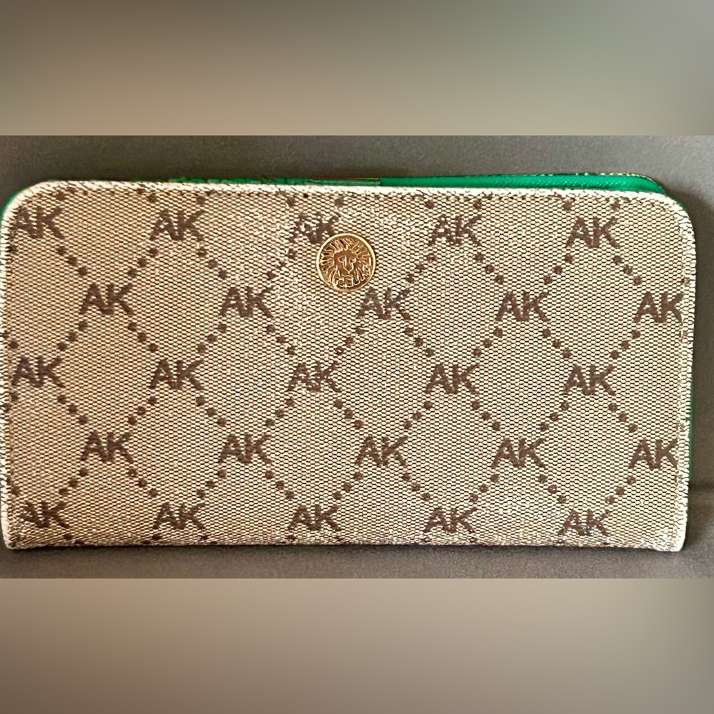 Anne Klein Logo Slim Bifold Wallet